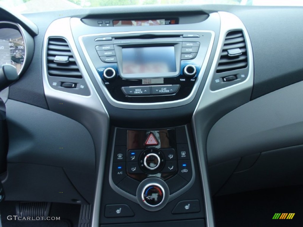 2014 Elantra Limited Sedan - Black / Gray photo #29