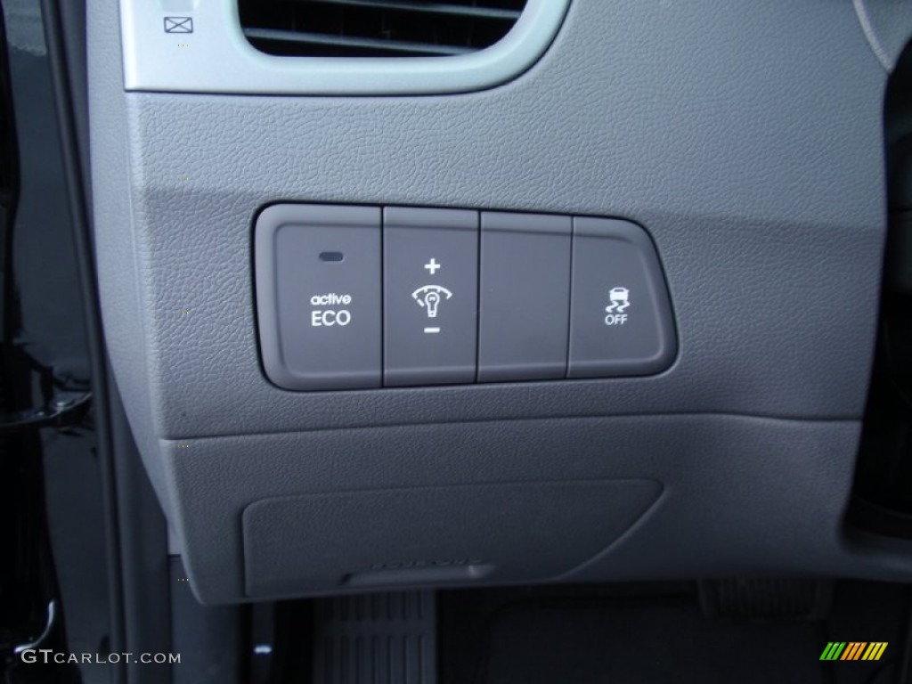 2014 Elantra Limited Sedan - Black / Gray photo #32