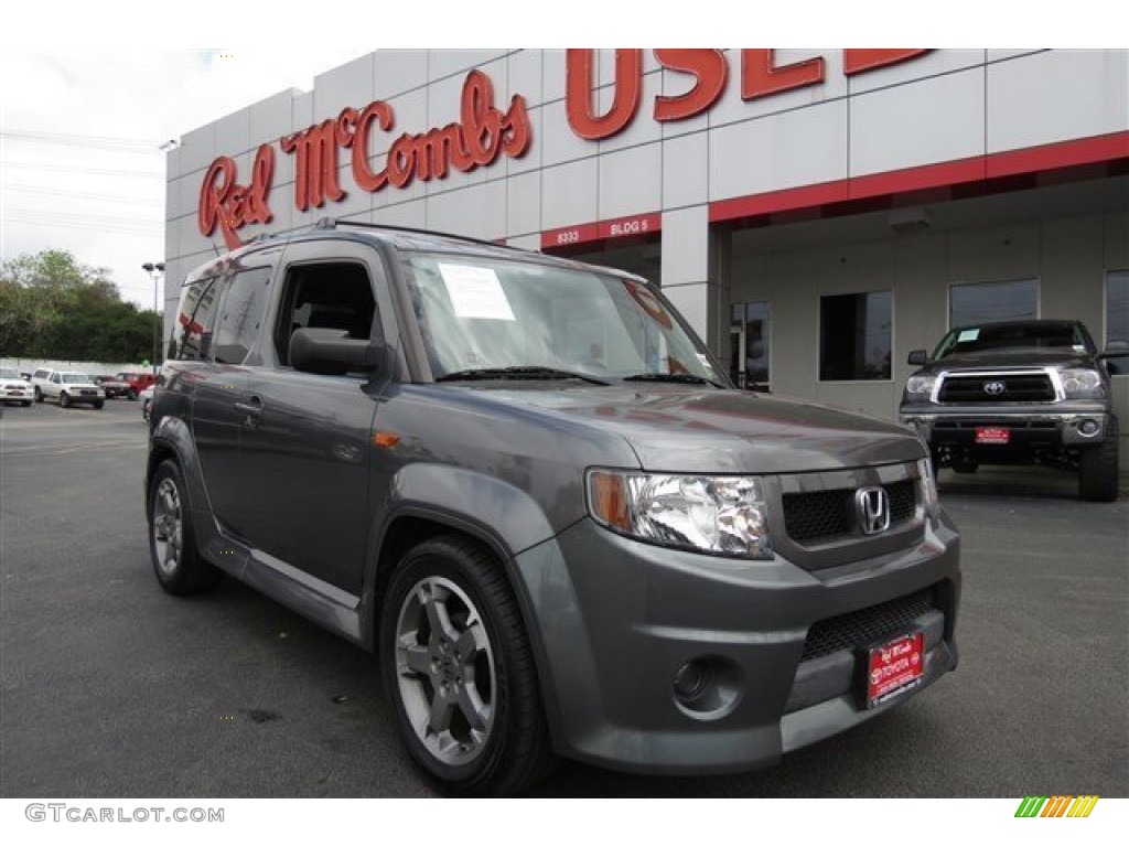 2009 Element SC - Polished Metal Metallic / Red/Black photo #1