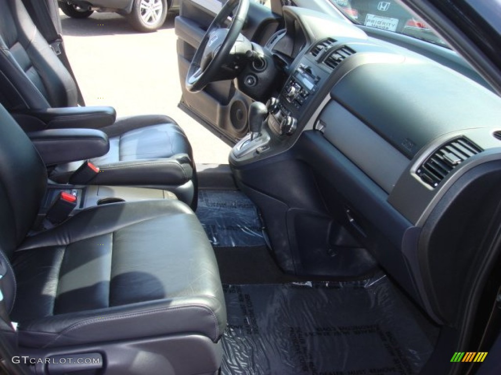 2011 CR-V EX-L 4WD - Crystal Black Pearl / Black photo #15