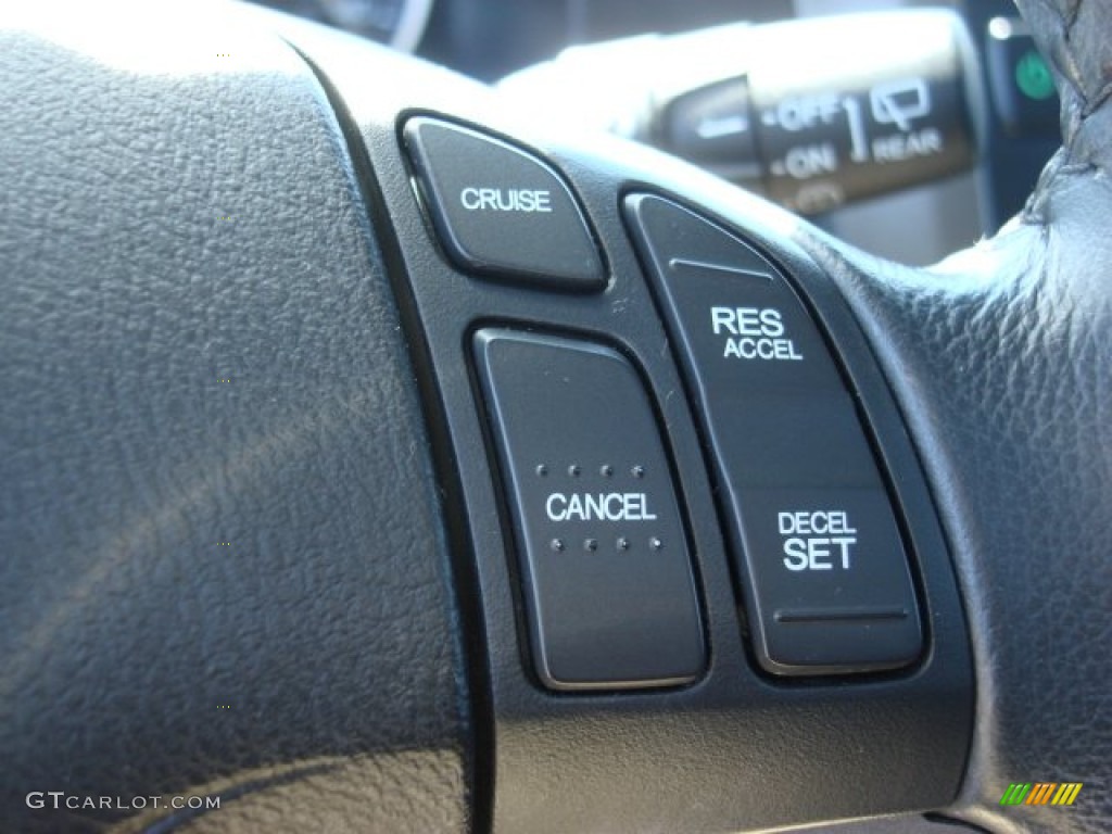 2011 CR-V EX-L 4WD - Crystal Black Pearl / Black photo #22