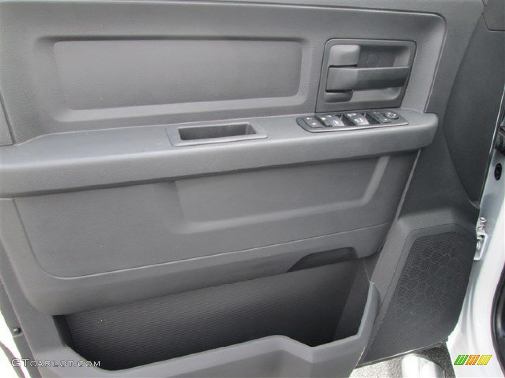 2012 Ram 1500 ST Quad Cab - Bright White / Dark Slate Gray/Medium Graystone photo #12