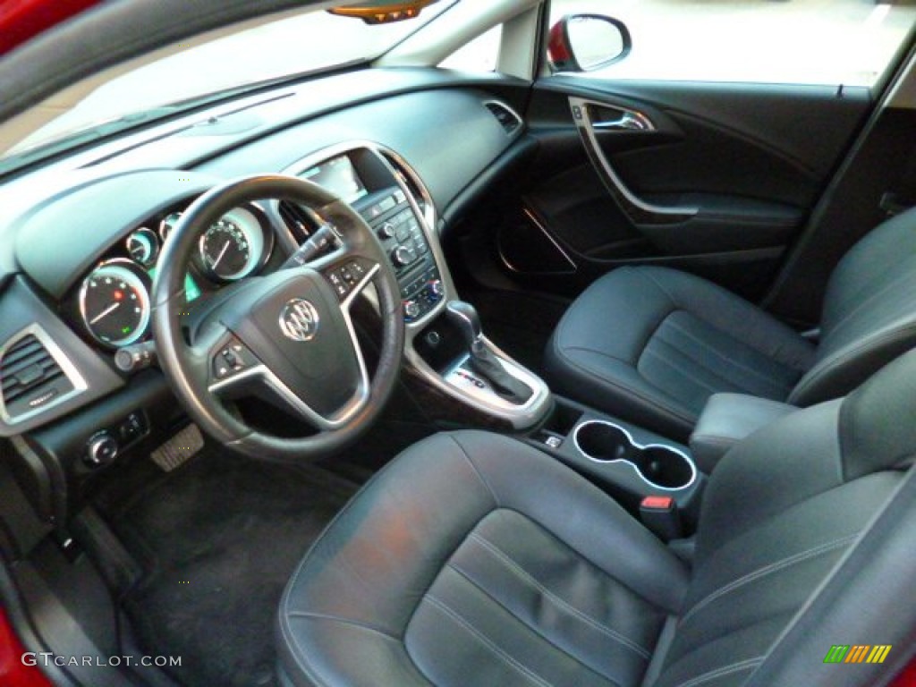 Ebony Interior 2012 Buick Verano FWD Photo #92045240