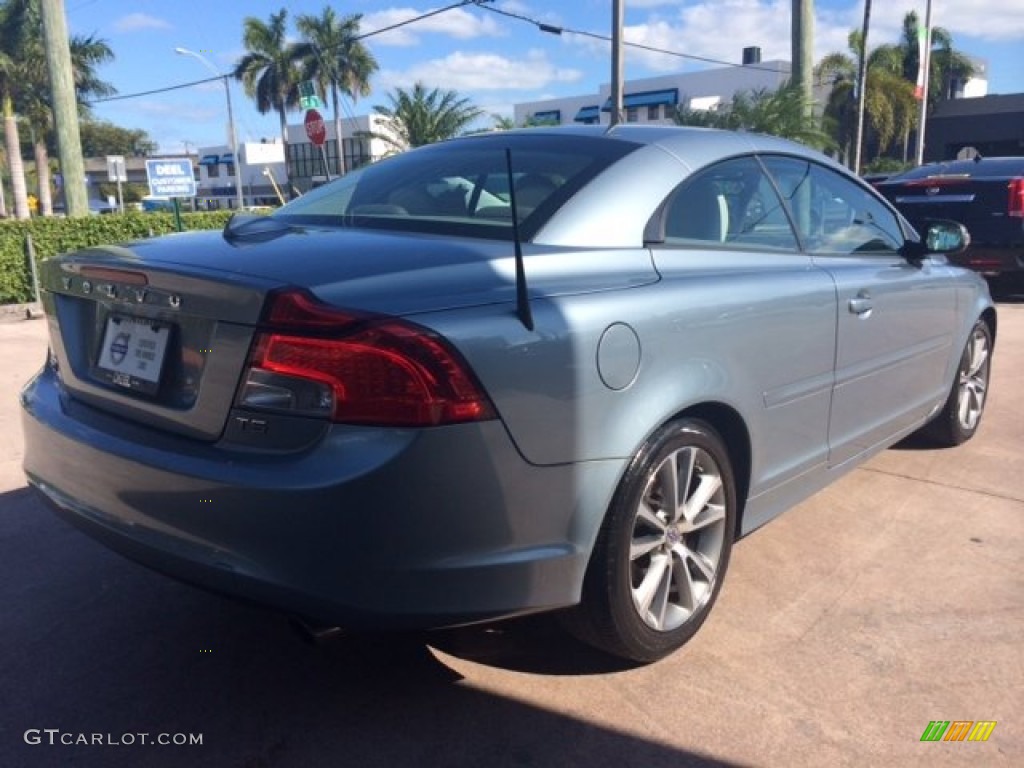 2011 C70 T5 - Celestial Blue Metallic / Soverign Hide Calcite Leather/Umbra Brown photo #5