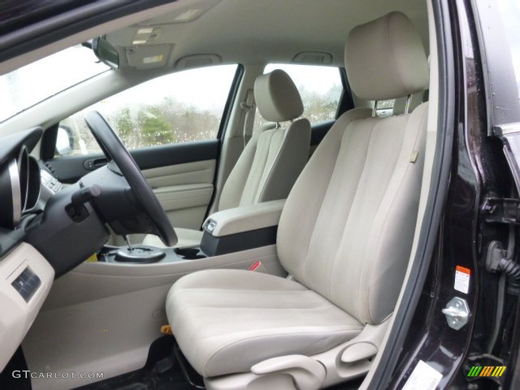 Sand Interior 2011 Mazda CX-7 i SV Photo #92046890