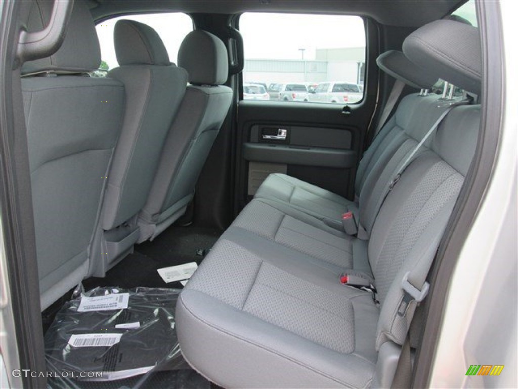 2014 F150 STX SuperCrew - Ingot Silver / Steel Grey photo #7