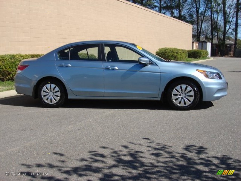 2012 Accord LX Sedan - Celestial Blue Metallic / Gray photo #3