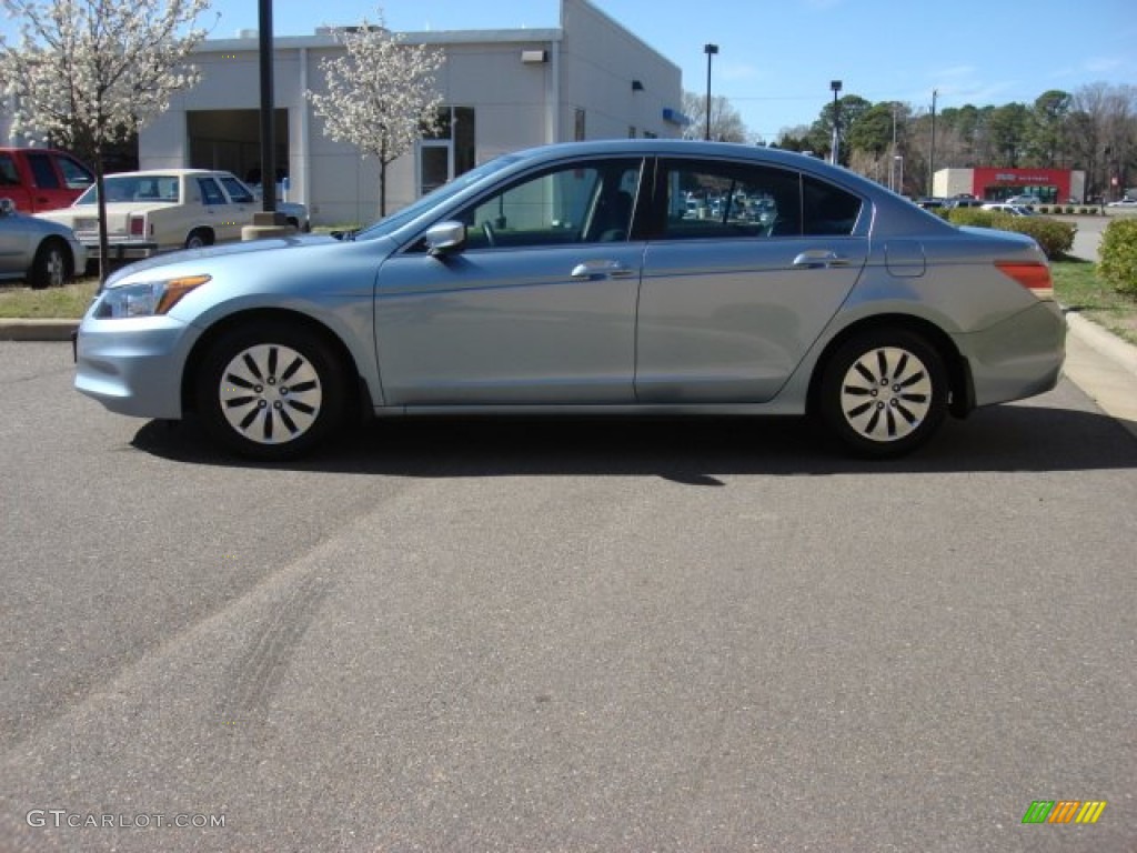 2012 Accord LX Sedan - Celestial Blue Metallic / Gray photo #7