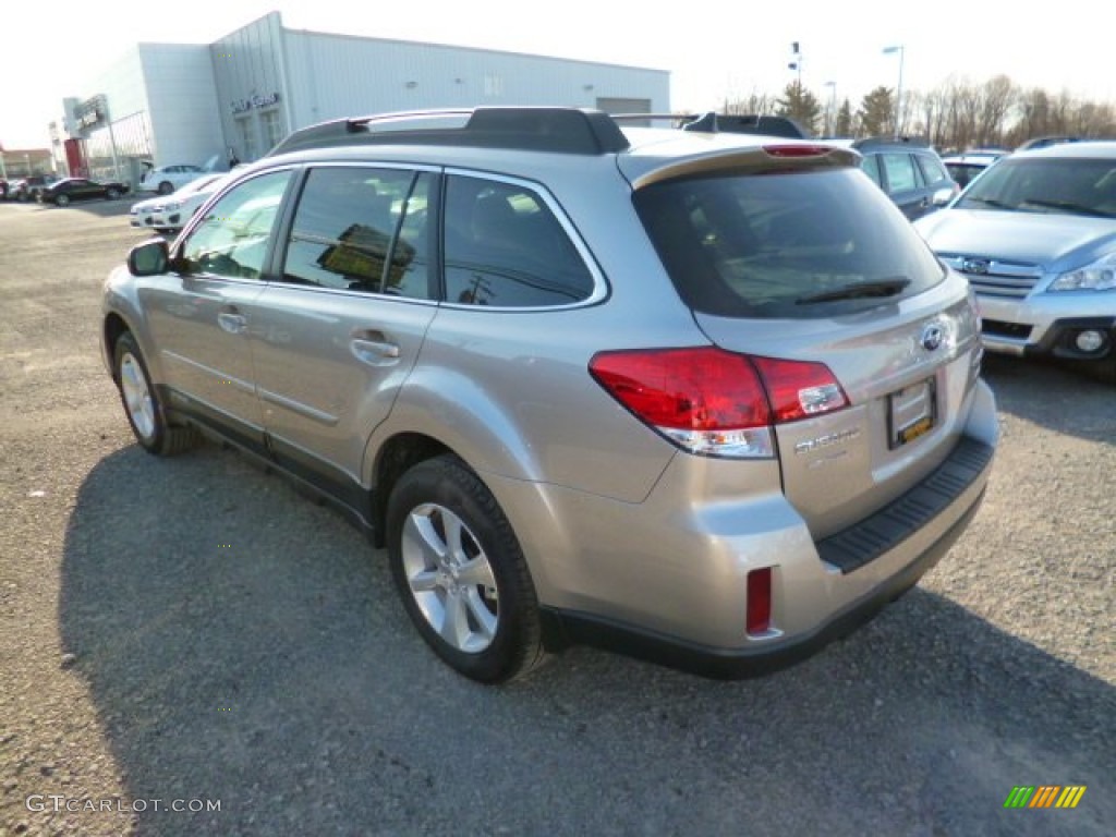 2014 Outback 2.5i Limited - Tungsten Metallic / Ivory photo #4