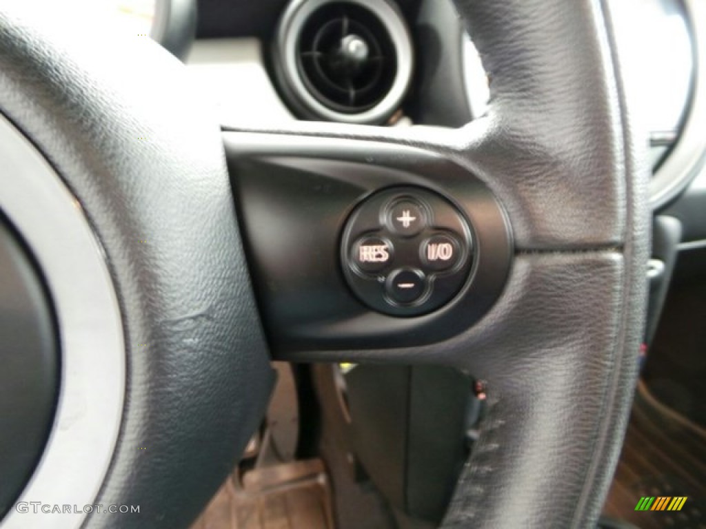 2011 Cooper Hardtop - Interchange Yellow / Carbon Black photo #19