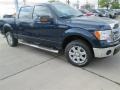 2014 Blue Jeans Ford F150 XLT SuperCrew  photo #5