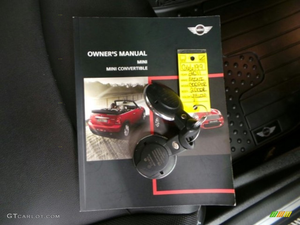 2011 Cooper Hardtop - Interchange Yellow / Carbon Black photo #36