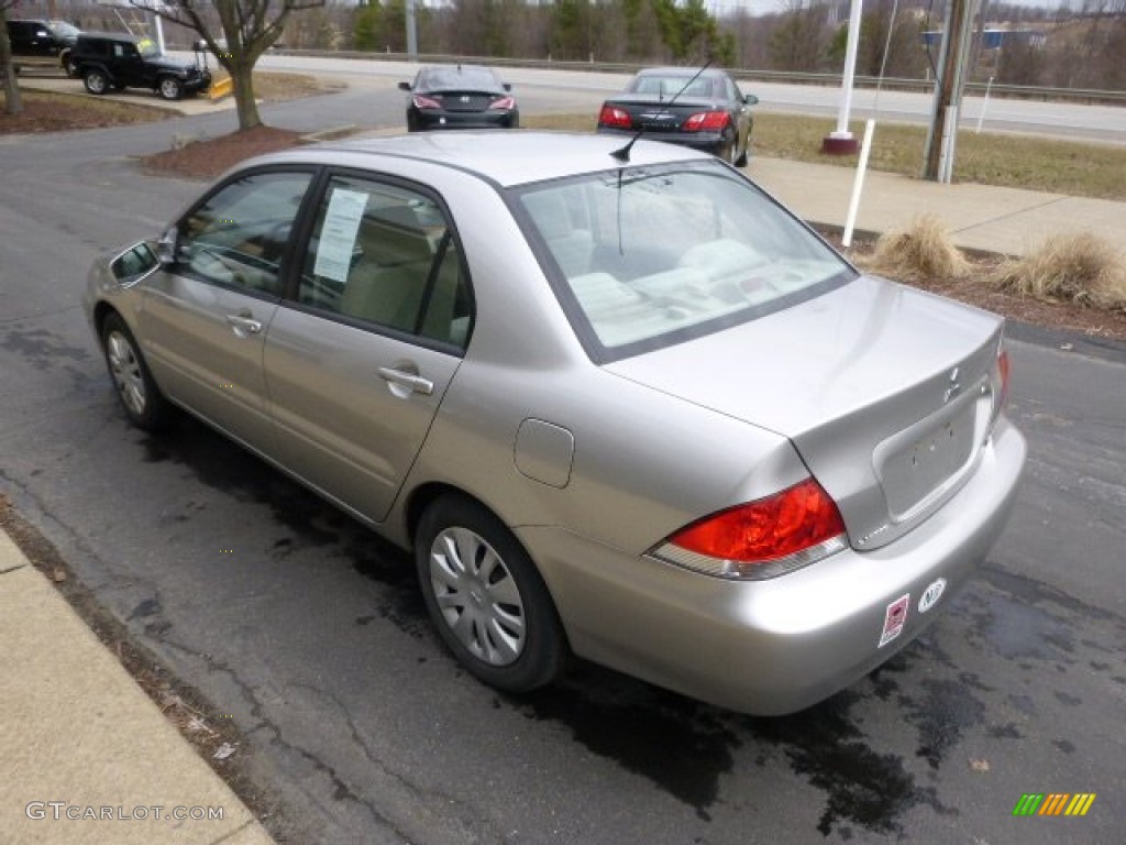 2006 Lancer ES - Cool Silver Metallic / Gray photo #6