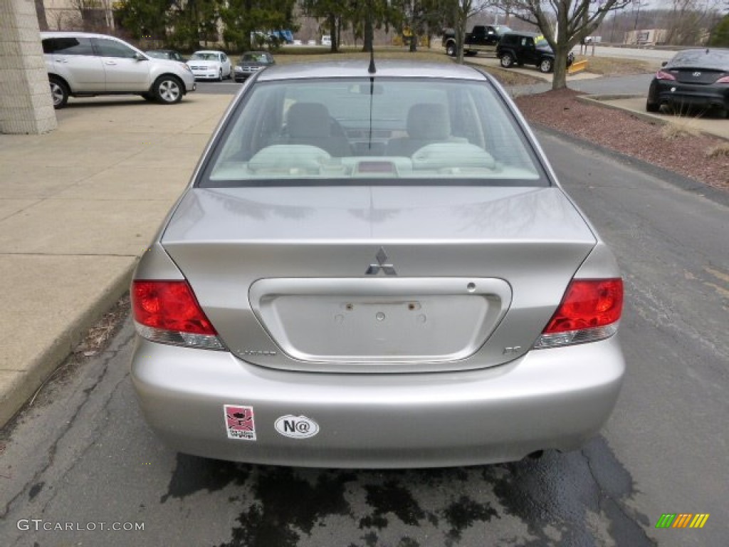2006 Lancer ES - Cool Silver Metallic / Gray photo #7