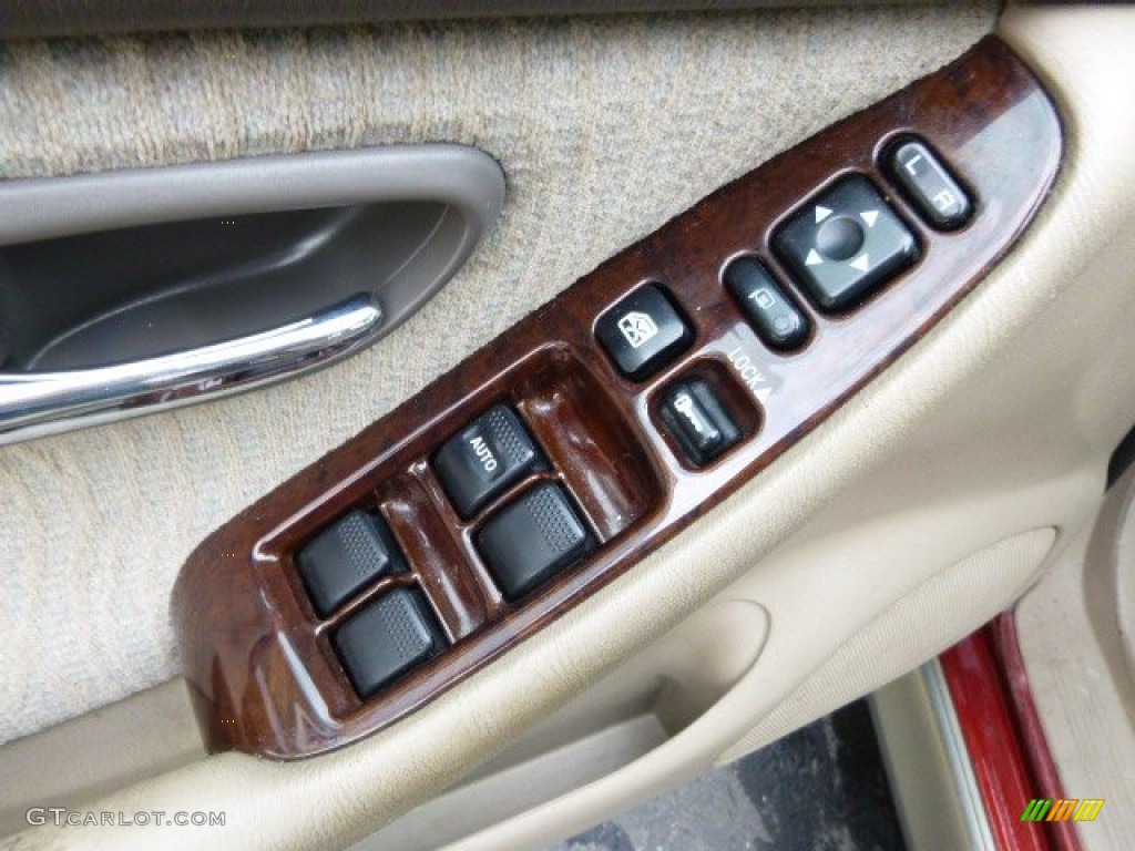 2002 Outback Wagon - Regatta Red Pearl / Gray photo #15