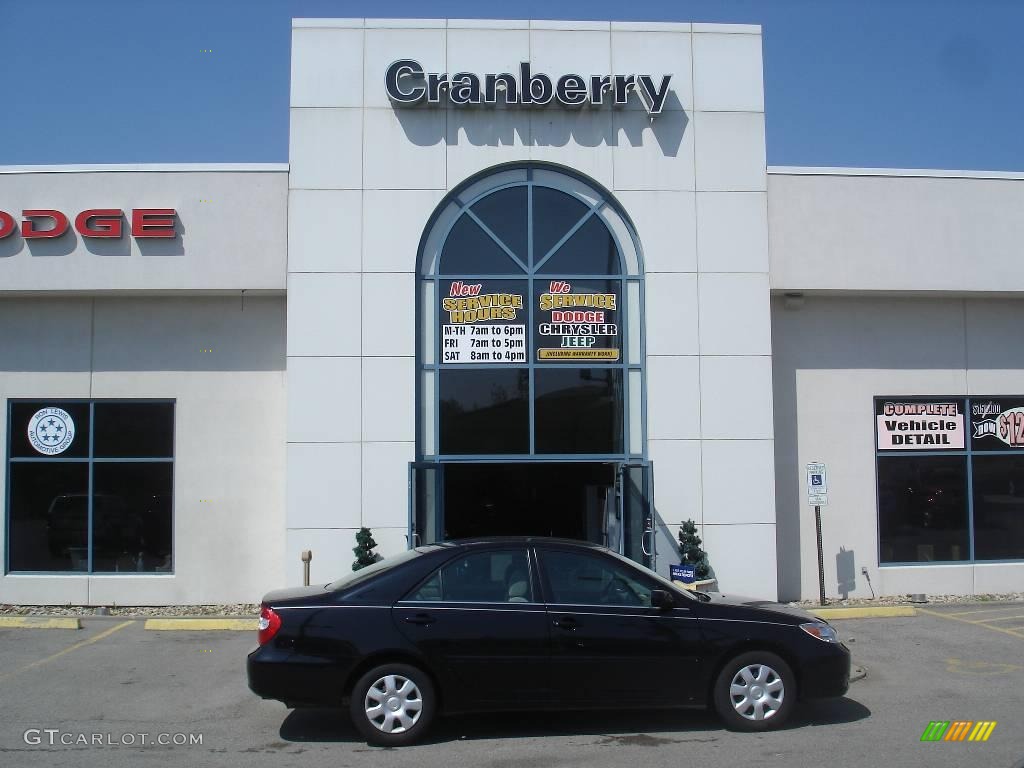 2003 Camry LE - Black / Stone photo #1