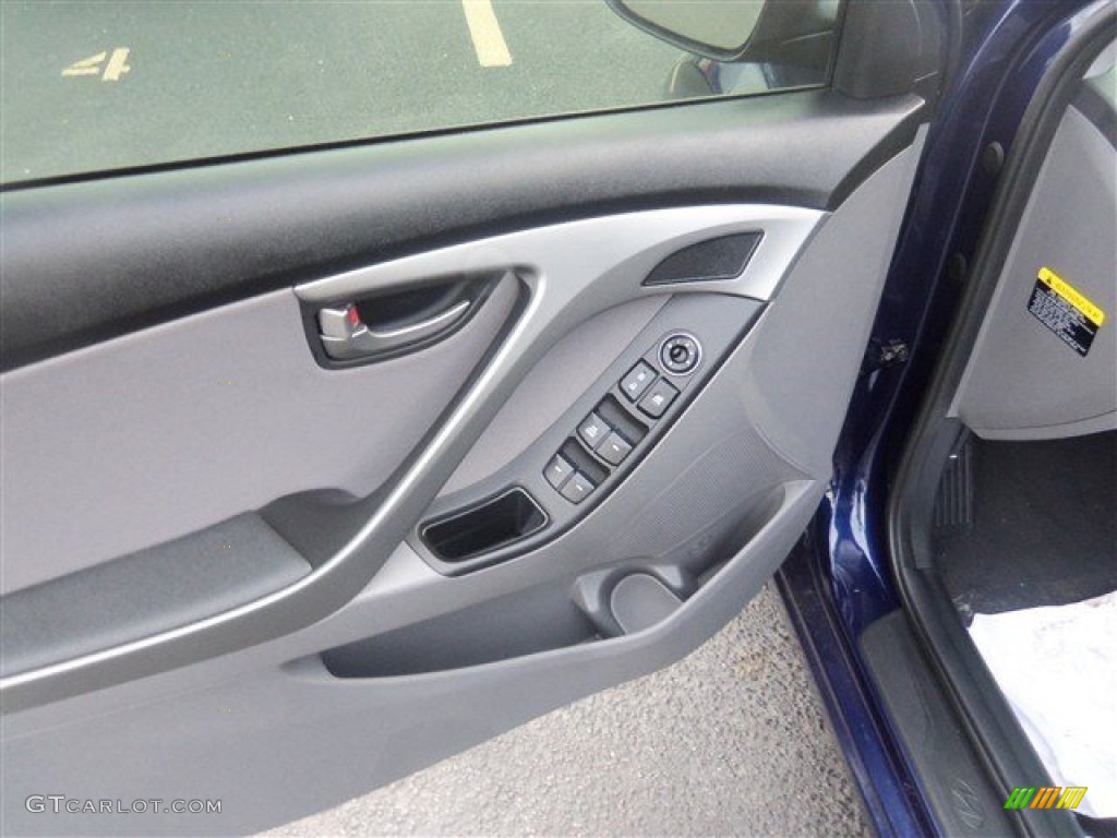 2014 Elantra SE Sedan - Blue / Gray photo #5