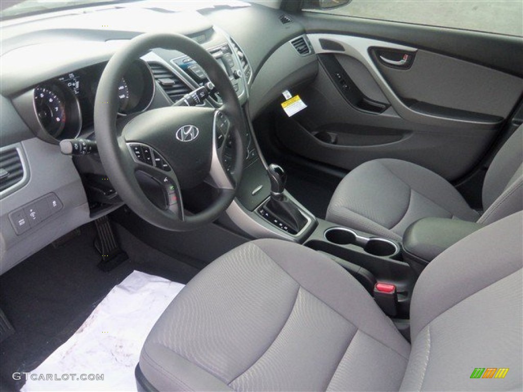 2014 Elantra SE Sedan - Blue / Gray photo #6