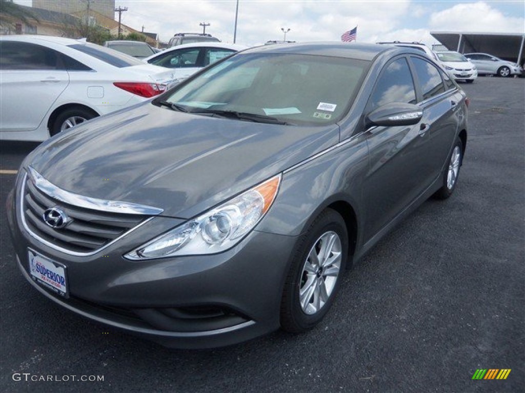 2014 Sonata GLS - Harbor Gray Metallic / Gray photo #1