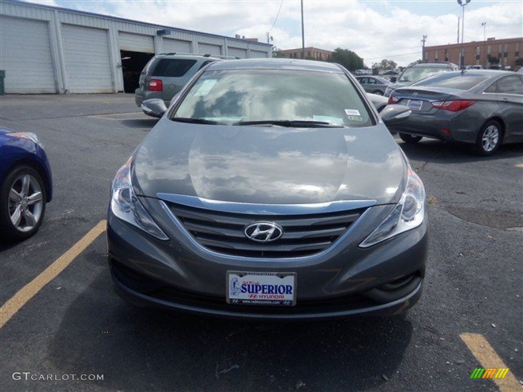 2014 Sonata GLS - Harbor Gray Metallic / Gray photo #2