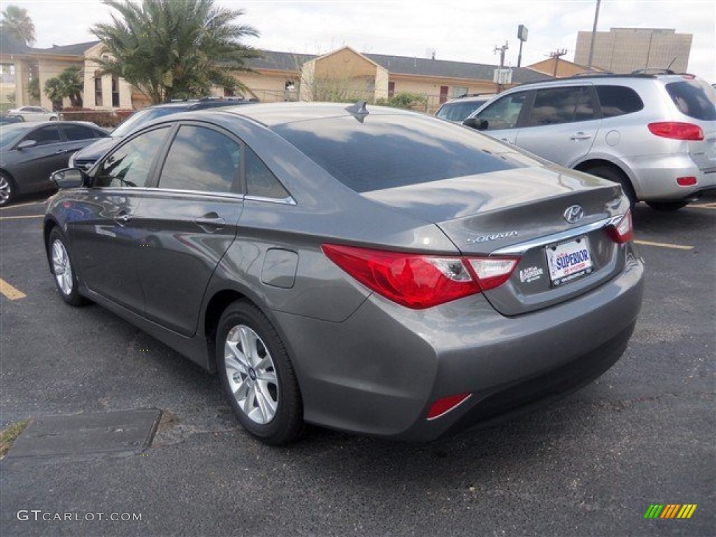 2014 Sonata GLS - Harbor Gray Metallic / Gray photo #4