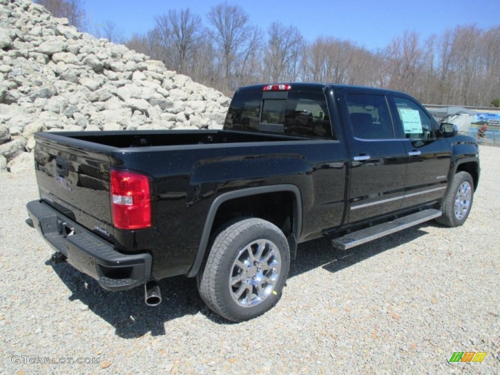 2014 Sierra 1500 Denali Crew Cab 4x4 - Onyx Black / Jet Black photo #47