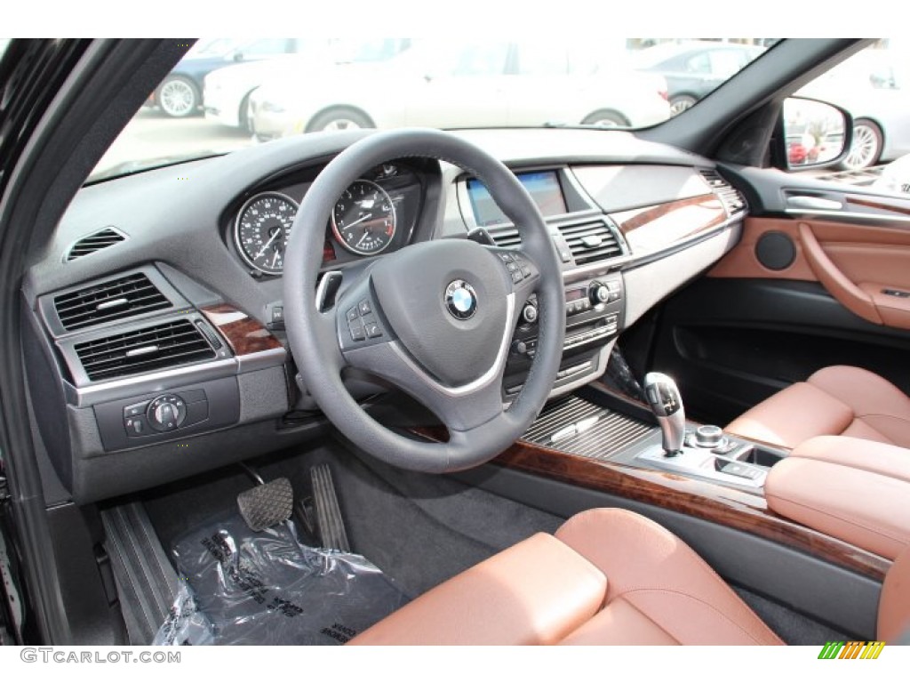 Cinnamon Brown Interior 2013 BMW X5 xDrive 35i Sport Activity Photo #92058294