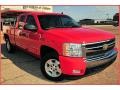 2007 Victory Red Chevrolet Silverado 1500 LT Extended Cab  photo #11
