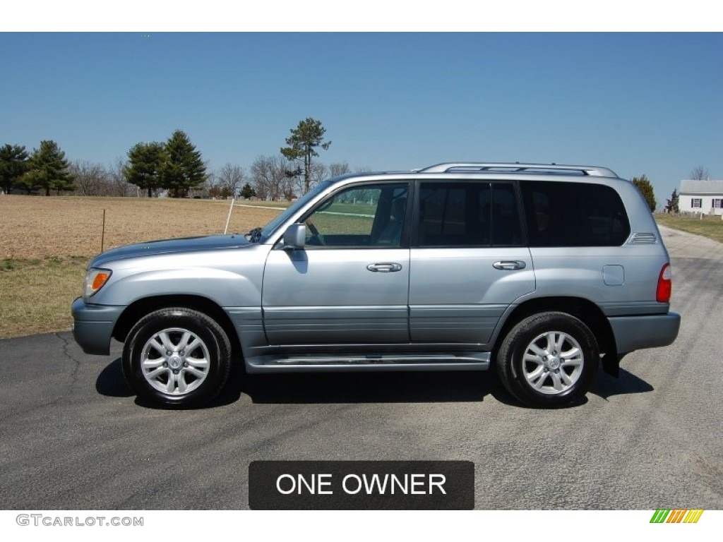 2004 LX 470 - Blue Vapor Metallic / Gray photo #1