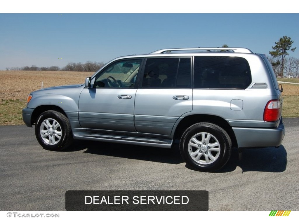 2004 LX 470 - Blue Vapor Metallic / Gray photo #2