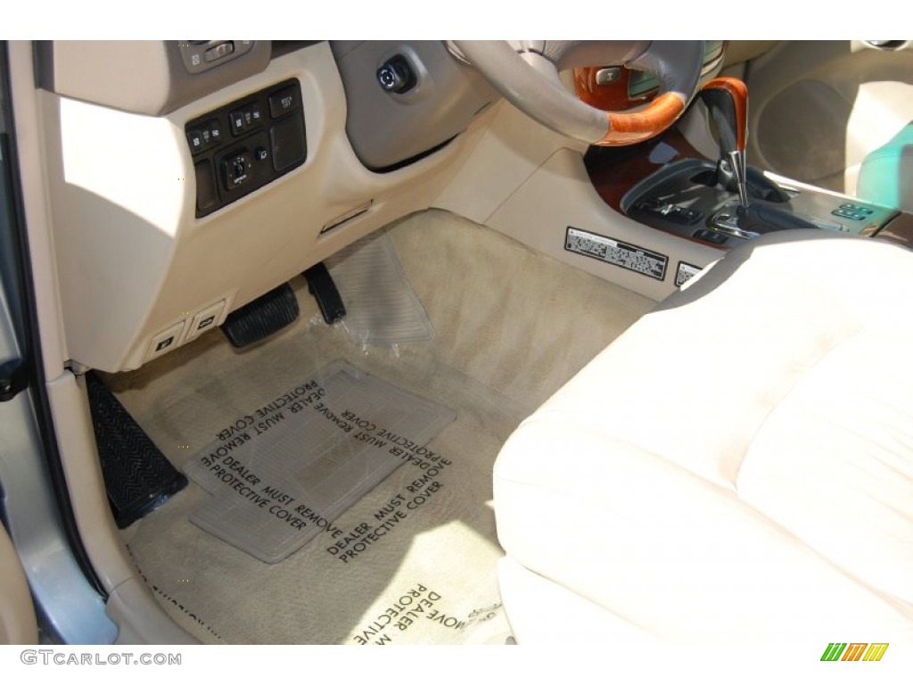 2004 LX 470 - Blue Vapor Metallic / Gray photo #12