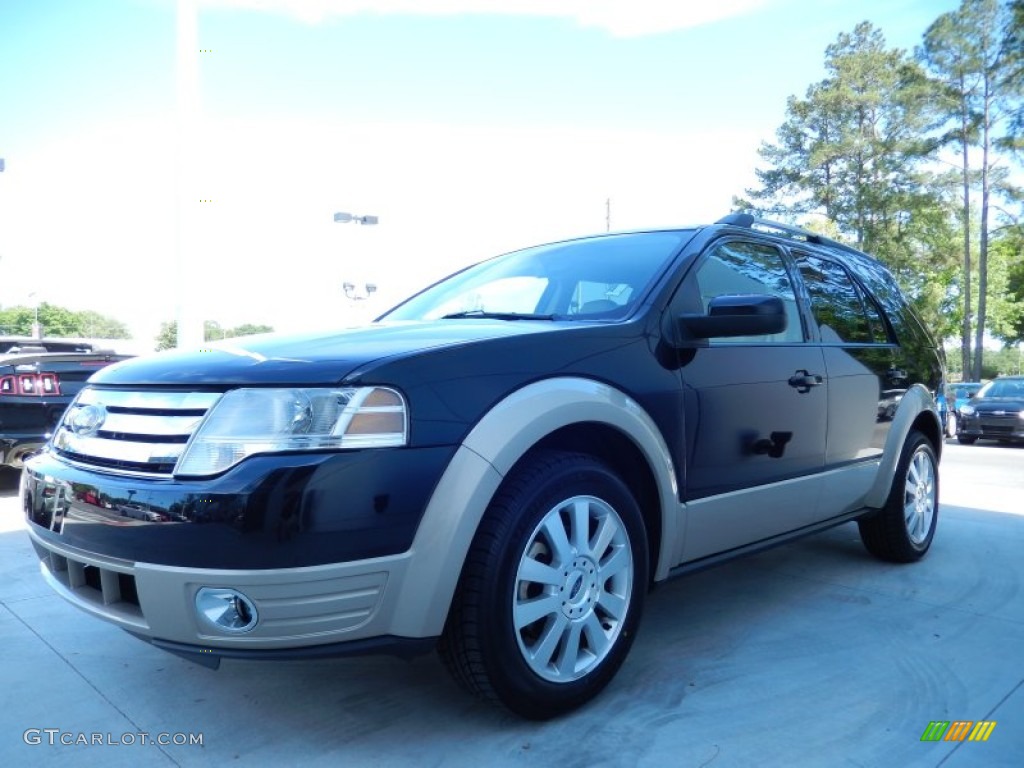 2009 Taurus X Eddie Bauer - Dark Ink Blue Metallic / Camel photo #1