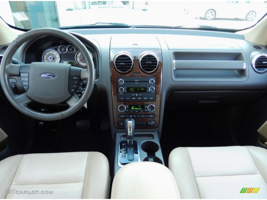 2009 Ford Taurus X Eddie Bauer Camel Dashboard Photo #92060330