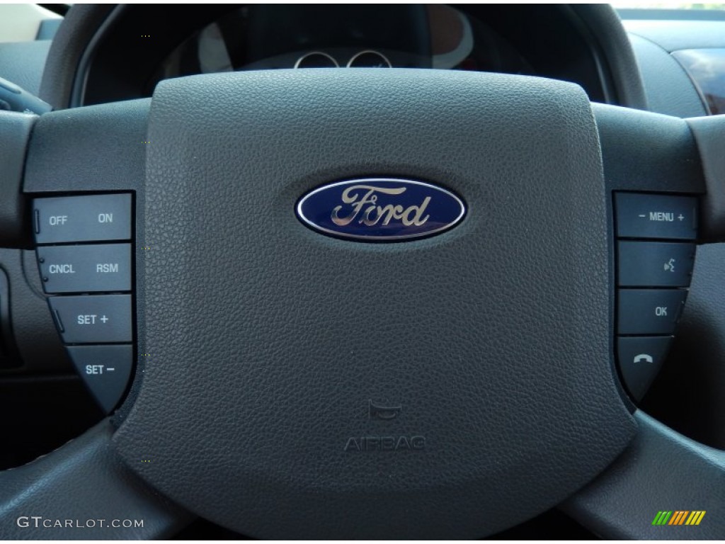 2009 Taurus X Eddie Bauer - Dark Ink Blue Metallic / Camel photo #25