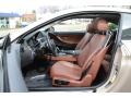 Cinnamon Brown Front Seat Photo for 2013 BMW 6 Series #92060507