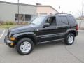 Black Clearcoat 2007 Jeep Liberty Sport 4x4