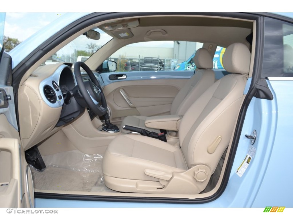 Beige Interior 2014 Volkswagen Beetle TDI Photo #92064089