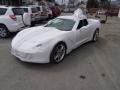 Arctic White - Corvette Stingray Convertible Z51 Photo No. 4