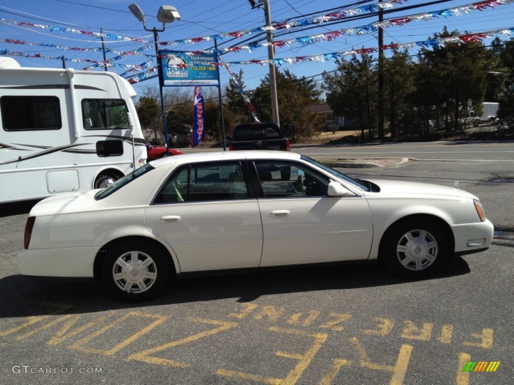 2003 DeVille Sedan - White Diamond / Neutral Shale Beige photo #8