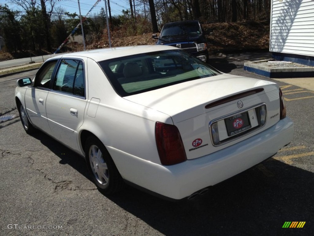 2003 DeVille Sedan - White Diamond / Neutral Shale Beige photo #11