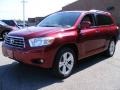 2008 Salsa Red Pearl Toyota Highlander Limited 4WD  photo #7