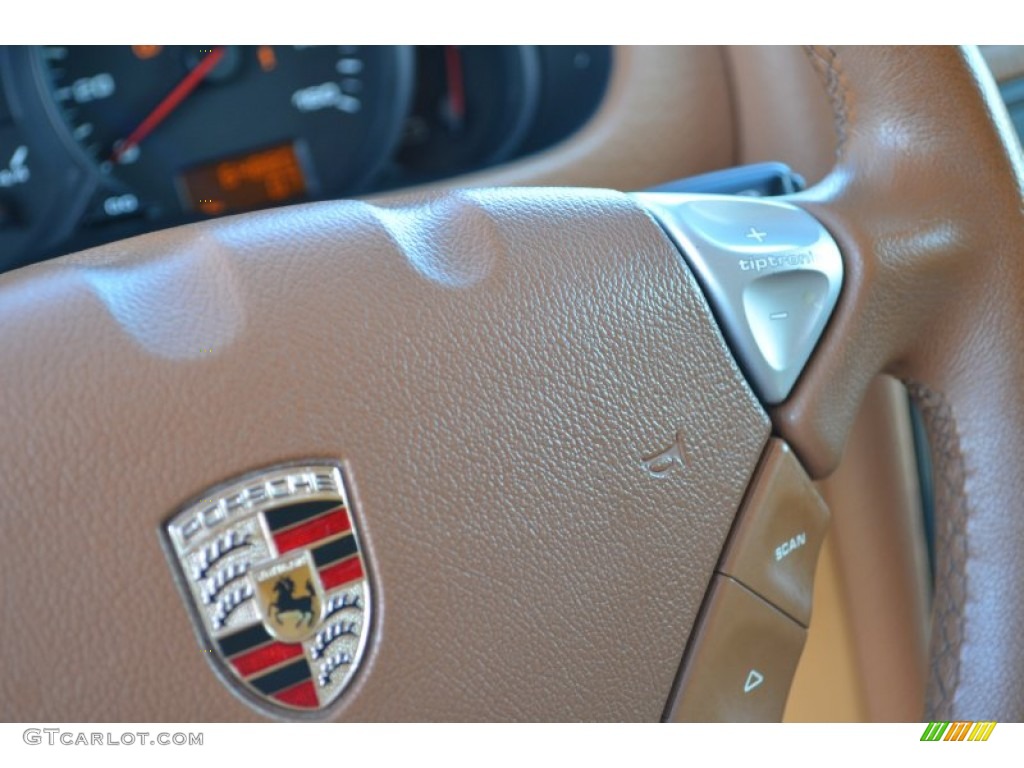 2008 Cayenne Tiptronic - Olive Green Metallic / Havanna/Sand Beige photo #24