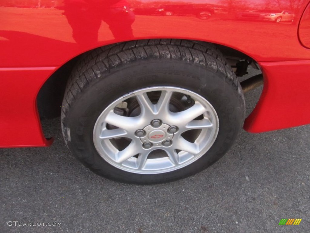 2002 Camaro Coupe - Bright Rally Red / Ebony Black photo #3