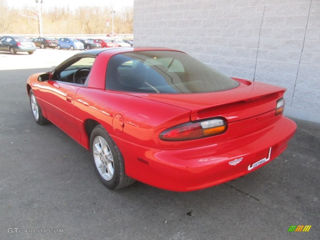 2002 Camaro Coupe - Bright Rally Red / Ebony Black photo #4