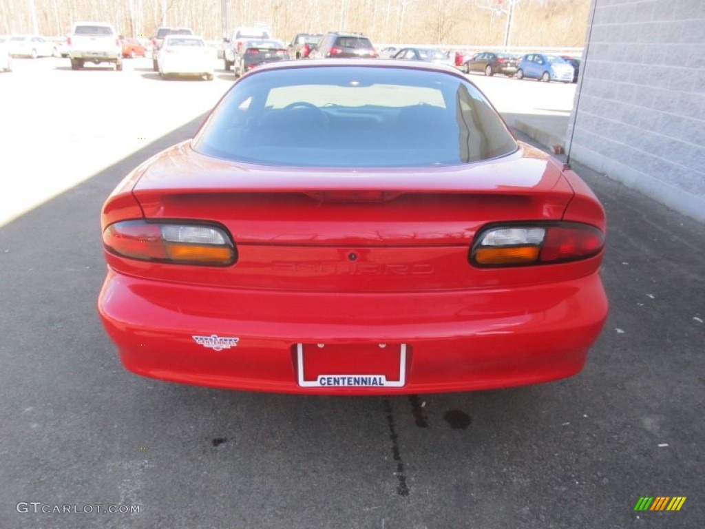 2002 Camaro Coupe - Bright Rally Red / Ebony Black photo #5
