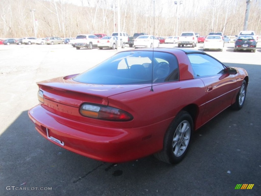 2002 Camaro Coupe - Bright Rally Red / Ebony Black photo #6
