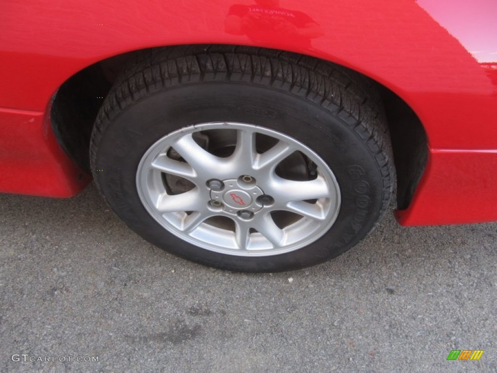 2002 Camaro Coupe - Bright Rally Red / Ebony Black photo #11