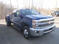 Blue Topaz Metallic - Silverado 3500HD LTZ Crew Cab Dual Rear Wheel 4x4 Photo No. 9