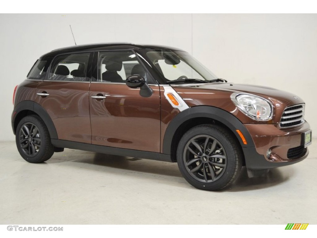 2014 Cooper Countryman - Brilliant Copper Metallic / Carbon Black photo #2