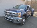 Blue Topaz Metallic - Silverado 3500HD LTZ Crew Cab Dual Rear Wheel 4x4 Photo No. 12